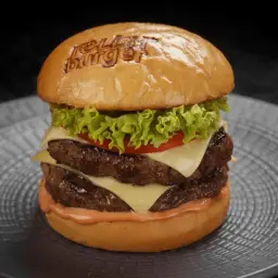 دبل ريليش برجر لحم بلدي